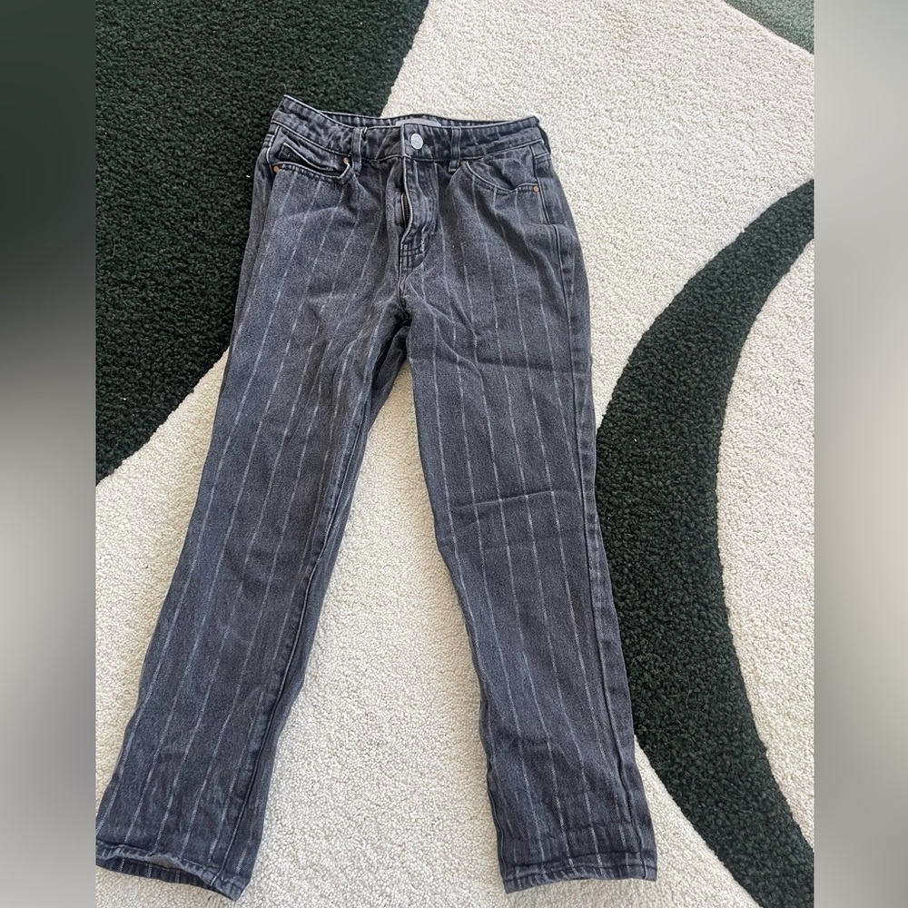 Pacsun stripe mom jean